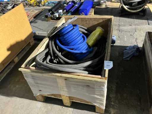 Série de différents tuyaux