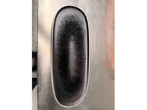 Tapasschaal aubergina 38x15 (57x)