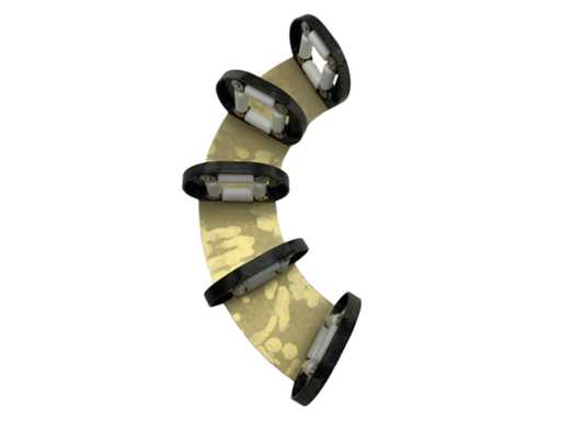 Glendinning marine cablemaster guide rolls bar - 04063