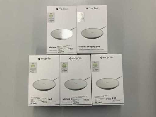 Mophie Universal Wireless Charging Pad White (5x)