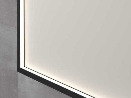INK SP19 Spiegel 120x4x80cm LED onder en boven colour changing dimbaar