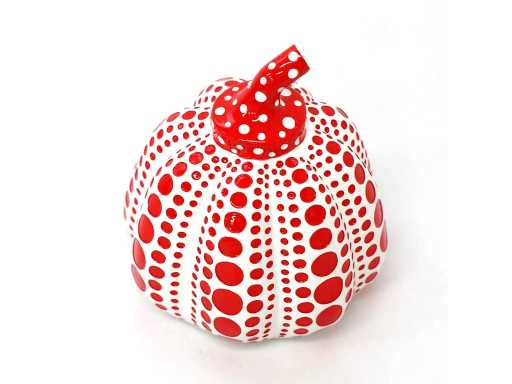 Yayoi Kusama (1929) - Pompoenen sculptuur (Rood)