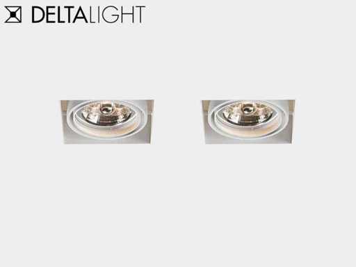 12 x Deltalight Minigrid in trimless AR70 wit 