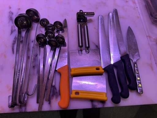 Série d’ustensiles de cuisine