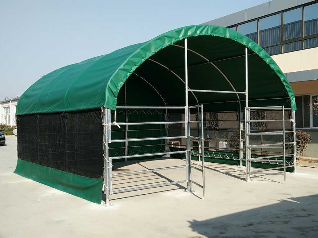 Stahlworks 6x6x3.7 meter Animal Enclosure / Meadow Tent