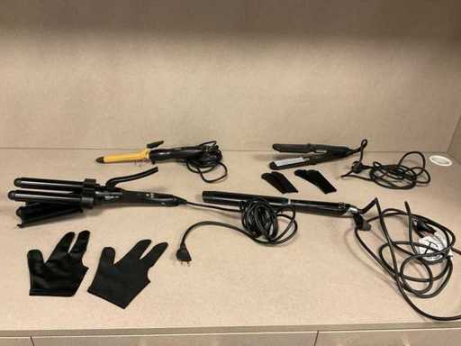 Label M, Chi, FRM Pro Various curling straighteners (4x)