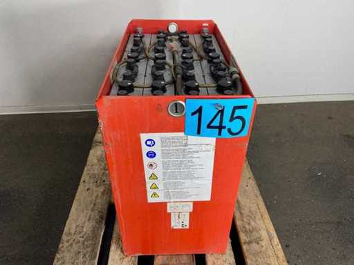 02 / 2017 Carretilla elevadora Linde 24V 500Ah Carretilla elevadora eléctrica inalámbrica 62x35x63cm