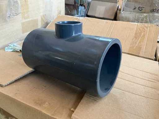 Mega Pvc T-piece 125x63mm (32x)