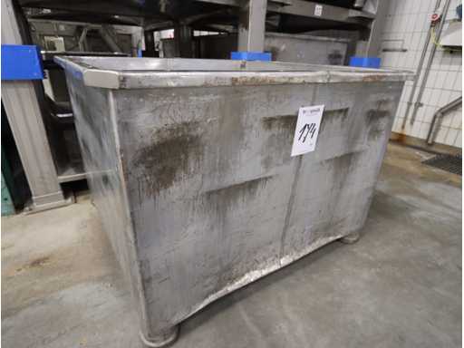 Edelstahl-Transportbox (5x)