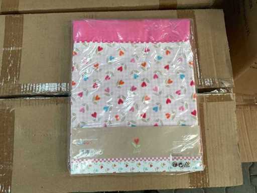 Partij Lief Dekbedovertrek + 1 kussensloop - Roze (20x)