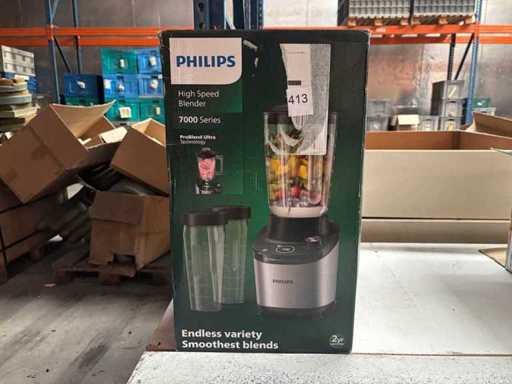 Robot sur socle Philips Flip & Juice haute performance (HR3760/10)
