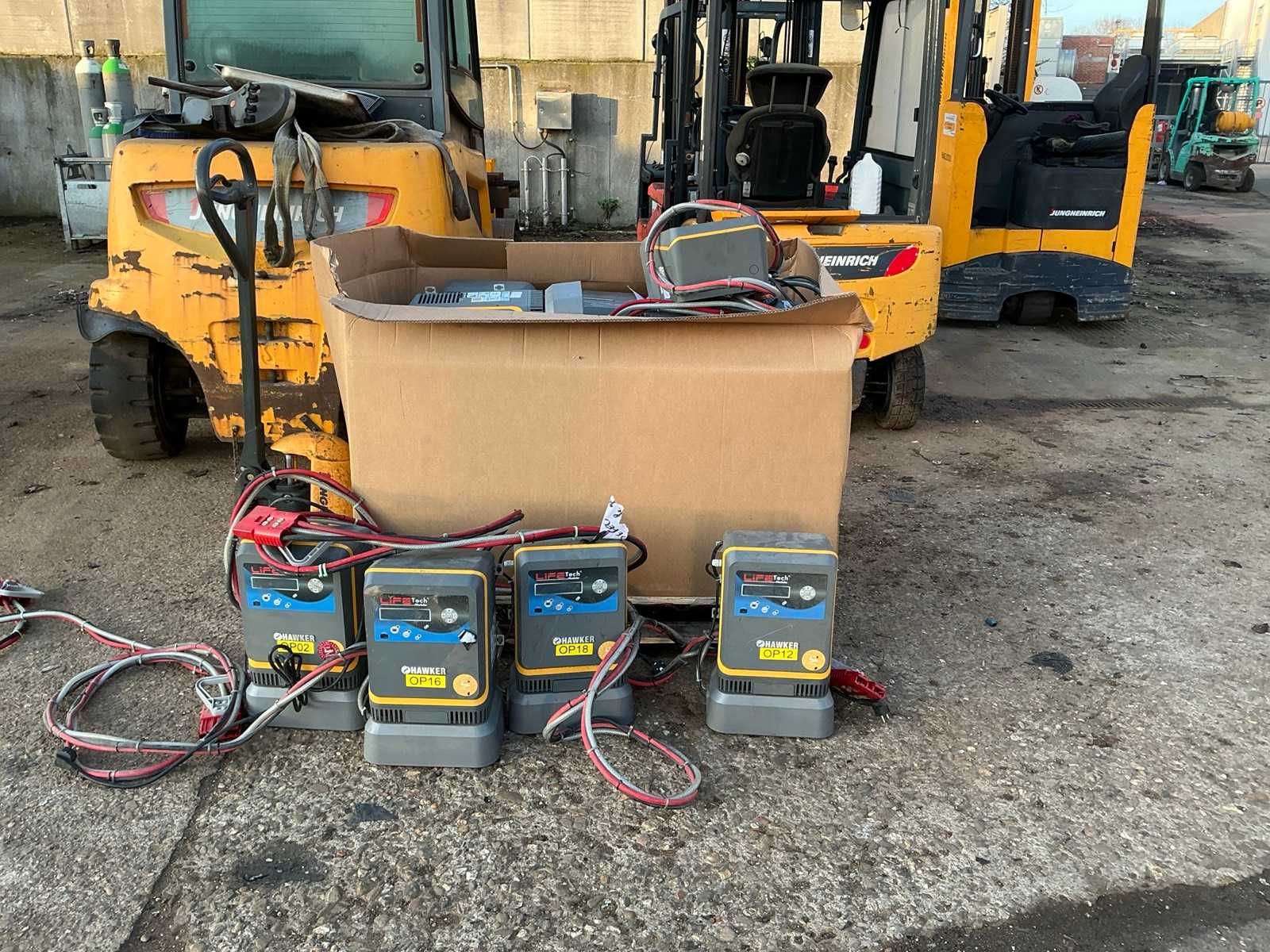 Hawker Lifetech Modular Forklift Battery Chargers (22x)