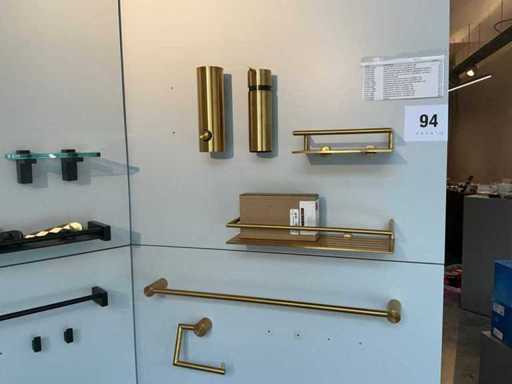 Batch of door fittings