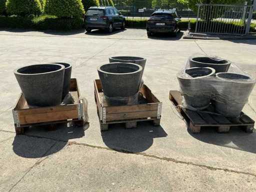 Pot de fleurs (7x)