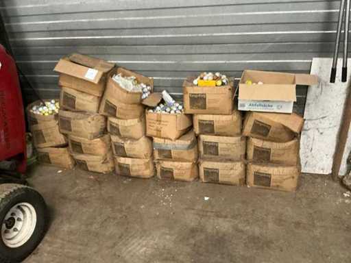 Grote partij gebruikte golfballen