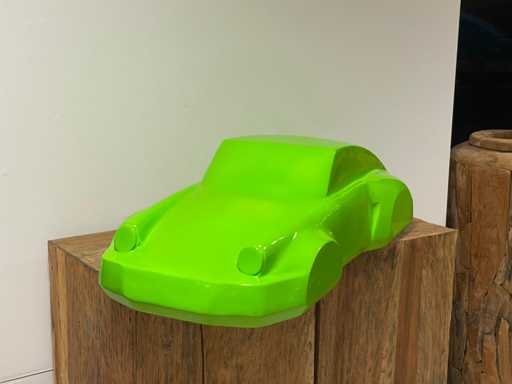 Porsche 911 Sculptuur 90cm Green