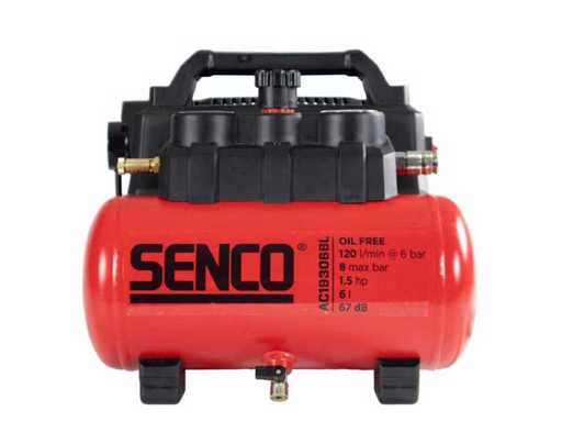 Senco AFN0036EU - AC19306BL Sprężarka 230V - 6L - 8 barów