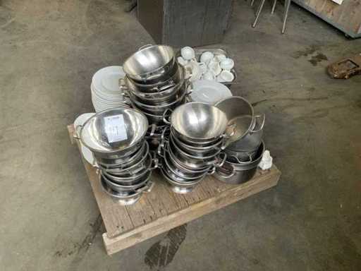 Partia zastawy stołowej