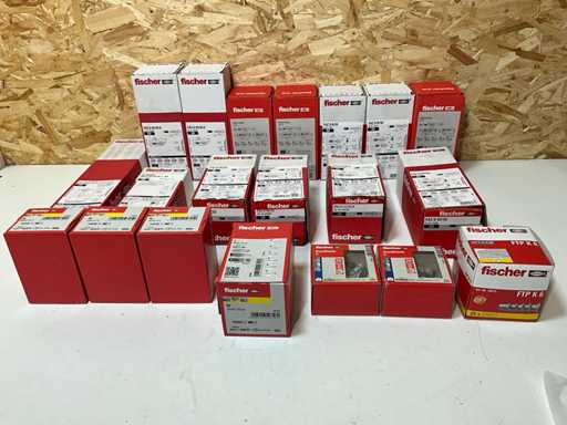 Lotto Fischer di vari fissaggi (20x)