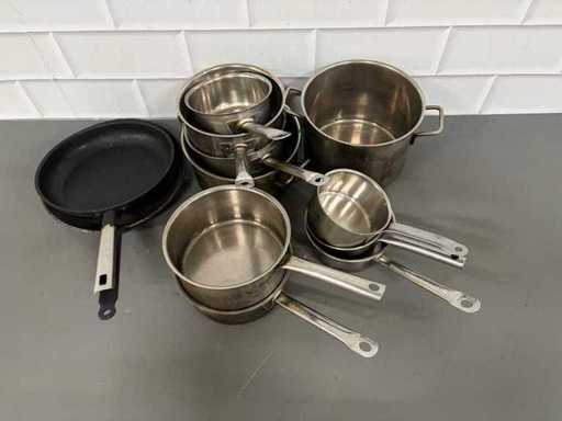 Garnek ze stali nierdzewnej (12x)