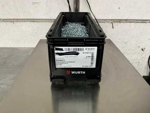 Würth 10.19 kg Place screw cylinder head 4.2 x 13 in stackable box