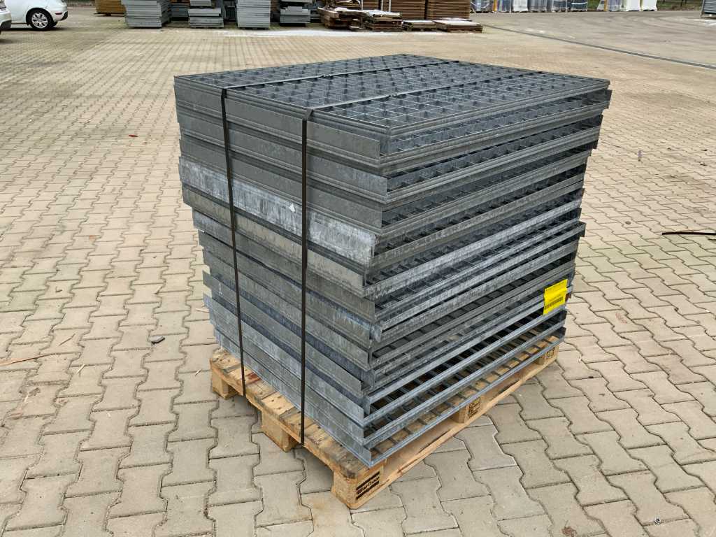 Steel gauze floors 885x1060mm (24x)