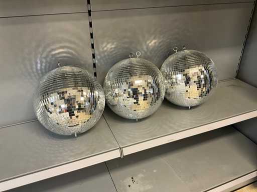 Disco balls (3x)