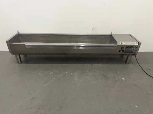 Pelican - VRX1800/330 SS LID - chłodnicza witryna