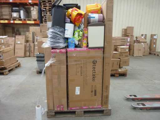 Pallet met 40 artikelen, klantretour Amazon klasse C