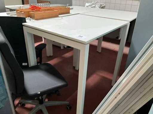 High side tables/work tables (5x)