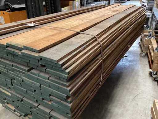 Cherry European planed / boards edged on 4 sides / 3.10m long / max width board 20cm / thickness board 20mm / dry air-dried
