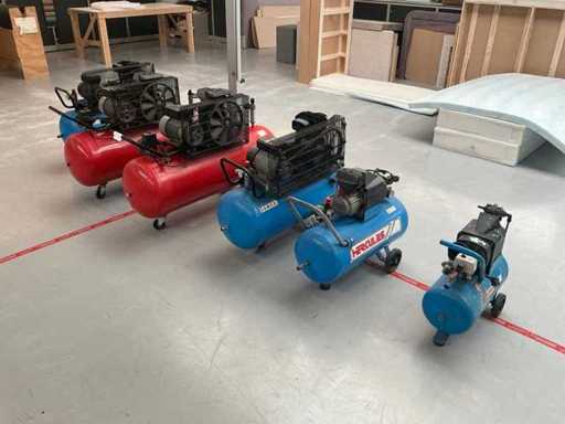 Mobiele luchtcompressor (6x)