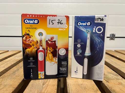 Oral-b - Braun - Periuță de dinți - Îngrijire orală (2x)