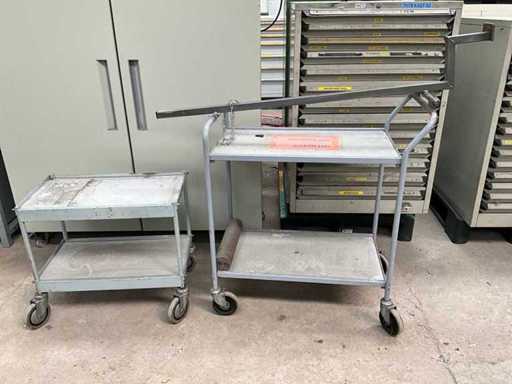Metal Transport Cart (2x)
