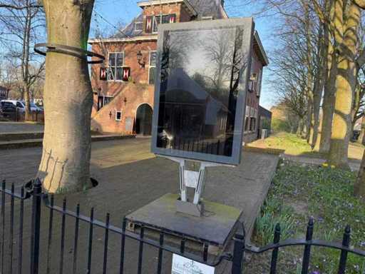 Rubrica pubblicitaria con monitor