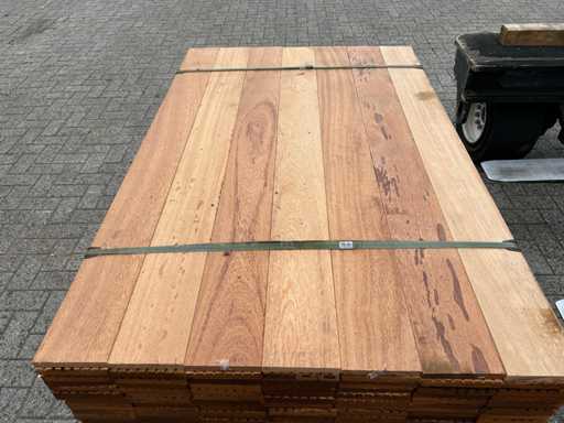 Angelim Pedra decking boards 2450x143x21mm (91x)