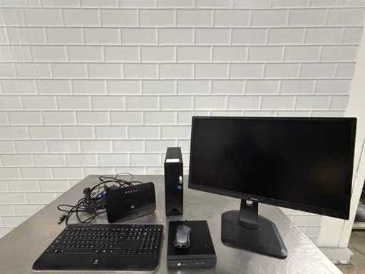 Dell - Computer systeem met monitor en toetsenbord