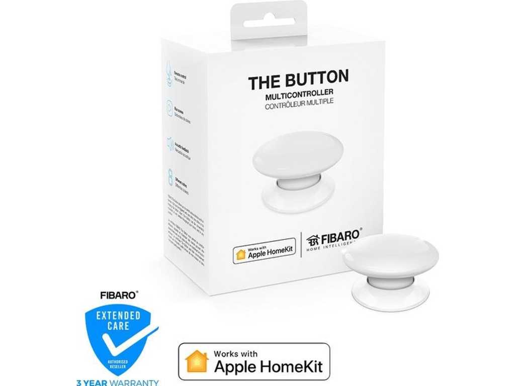 Fibaro Switchgear The Button works with Apple HomeKit - White (2x)