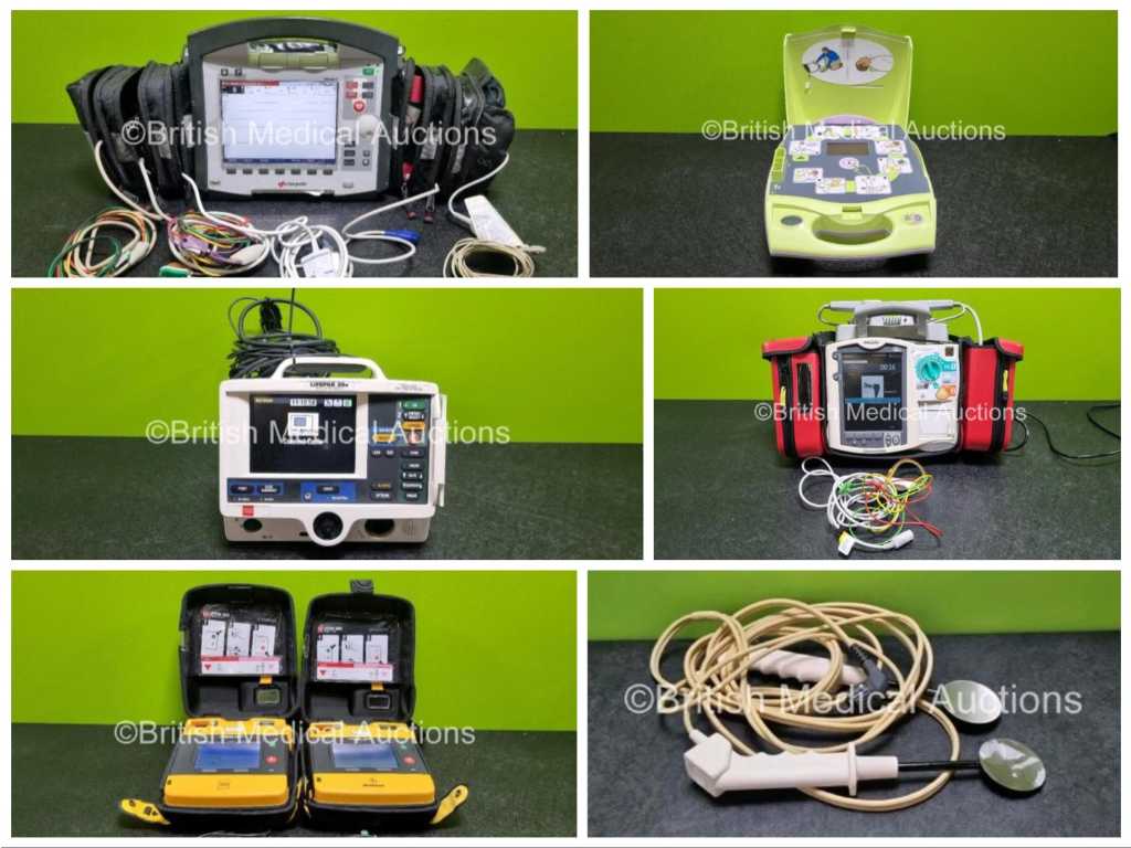 100+ Lots of Quality UK-Based Defibrillators and Accessories