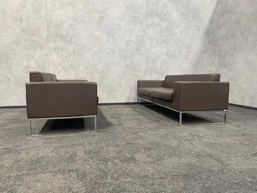 2x Layla by Boss Design - design sofa - bruin leder