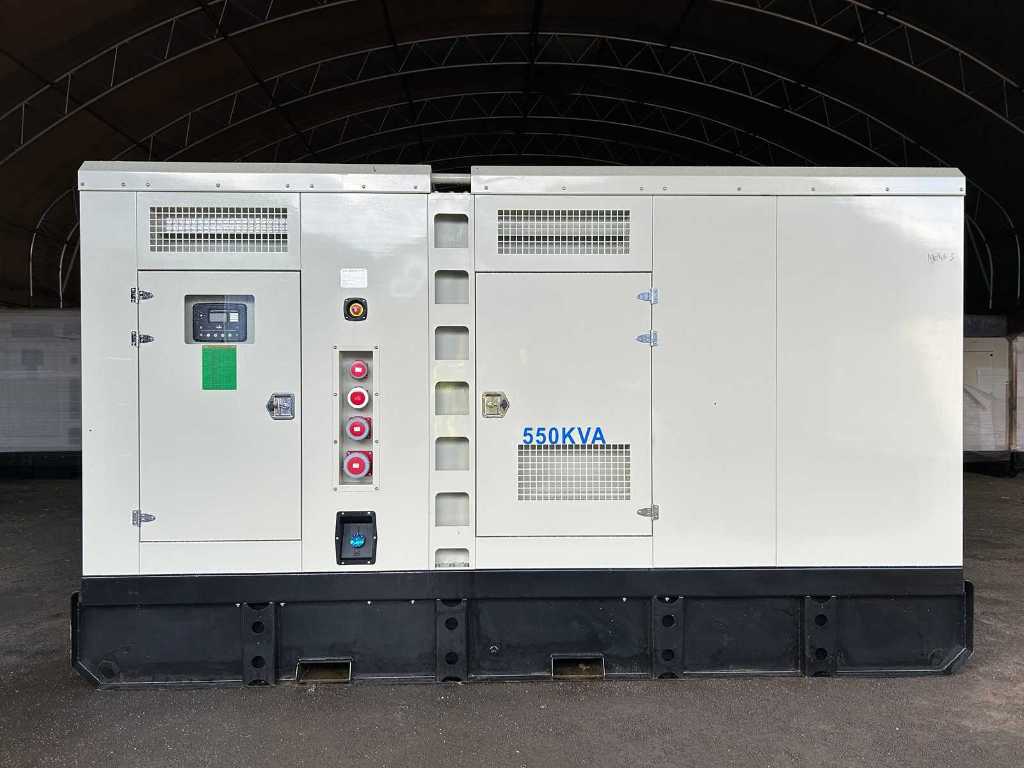 Cummins QSZ13-G3 - 550 kVA - Generatore Silenzioso