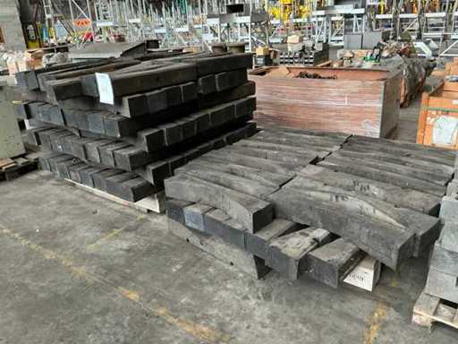 Rubber coil support blocks (140x)