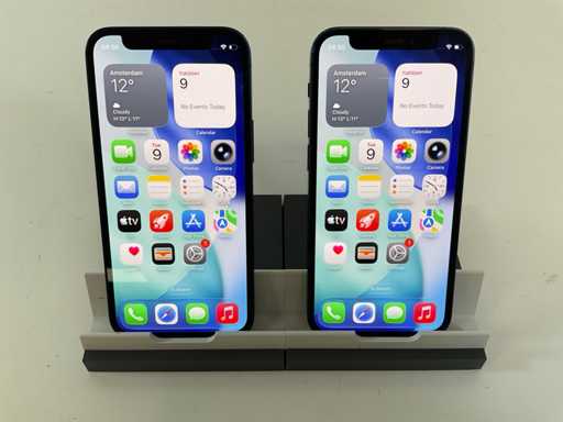 Apple iPhone 12 Mini - 128 GB - Albastru (2x)