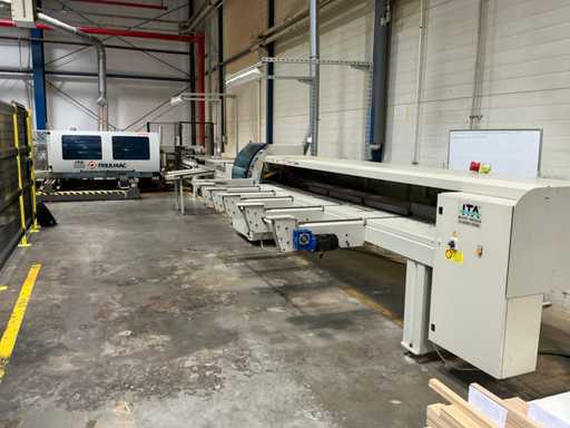 FRUILMAC/CURSAL - IDRAMAT - Ligne avec scie automatique, alimentateur à bande et machine de formatage, fraiseuse à tenon, alimentateurs à tenon - 2016