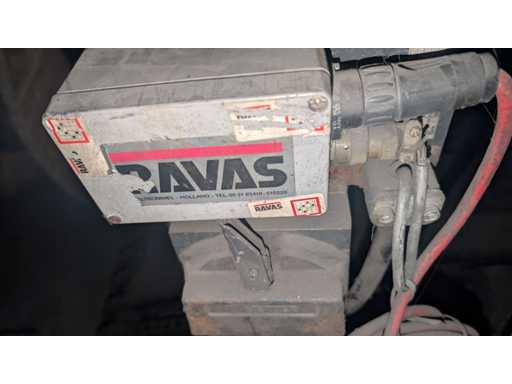 RAVAS RWV 2500 CE Gabelstapler Waagengabeln (integrierte Wiegegabeln)