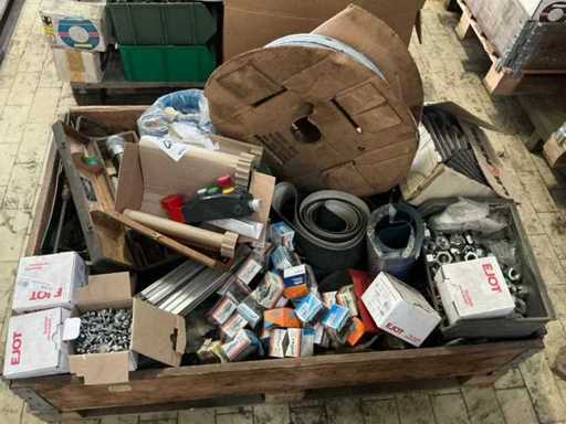 Stock di accessori,ricambi e giacenze di magazzino