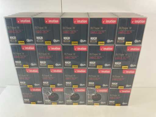 Imation (DLT IV) 1/2" 80GB Compressed Cartridge Tapes (New) (100x)