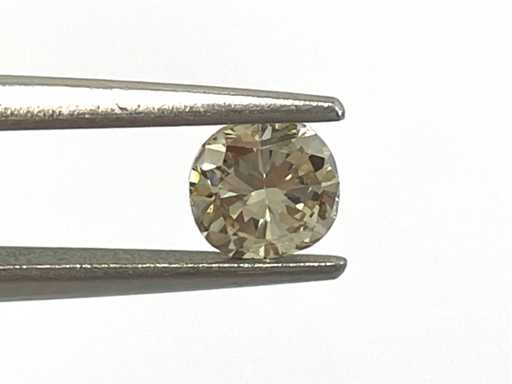 Diamant de șampanie certificat 0,75 carate