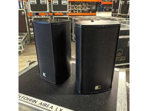 Fohhn - Airea LX20 ASX - 100W loudspeaker - in case (2x)