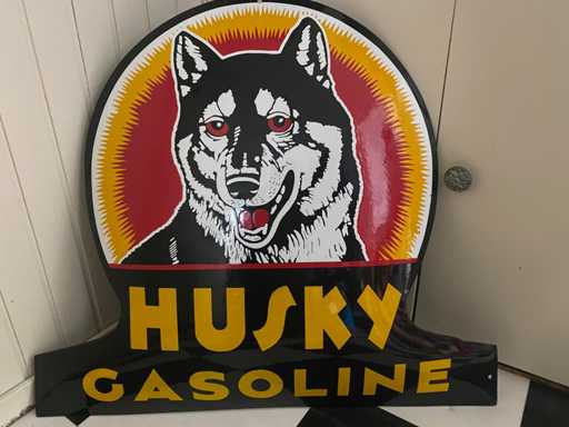 Husky Essence - Enseigne émaillée